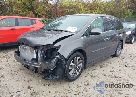 2014 Honda Odyssey Touring/Touring Elite из США, поврежденный, VIN 5FNRL5H94EB128801